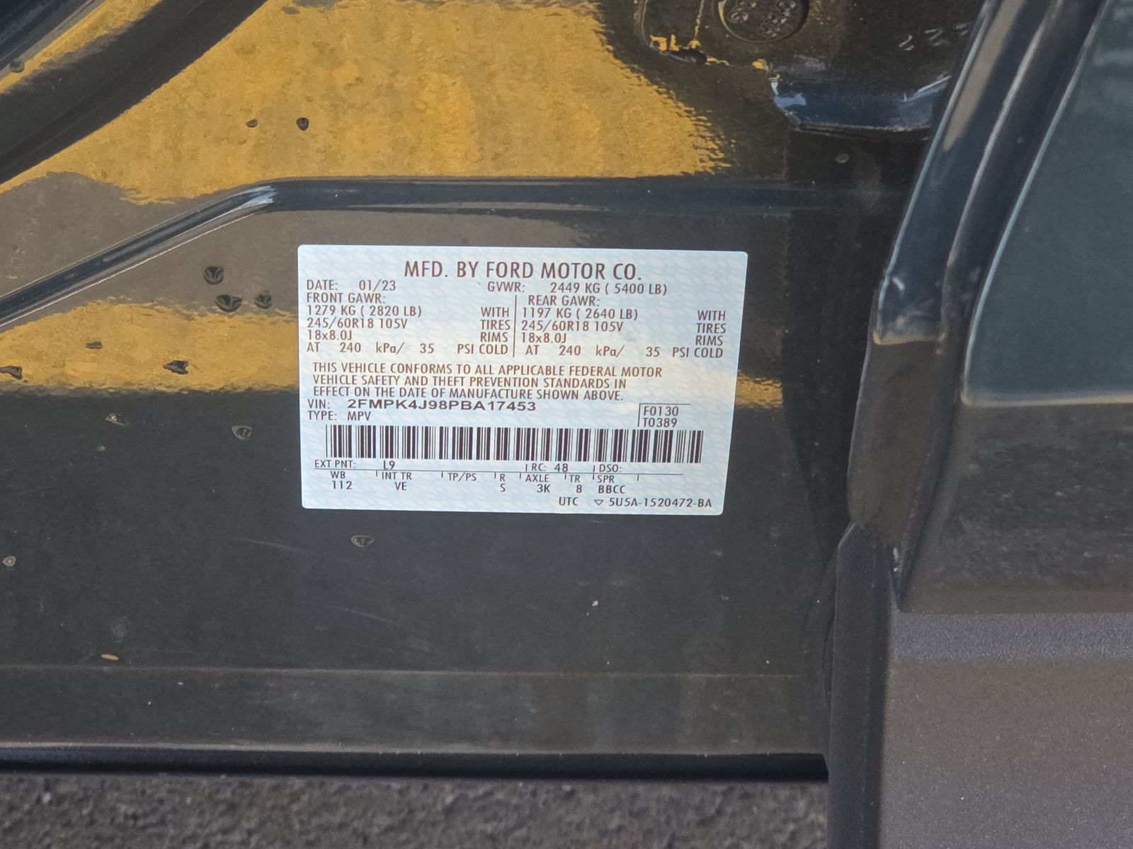 2023 Ford Edge SEL AWD