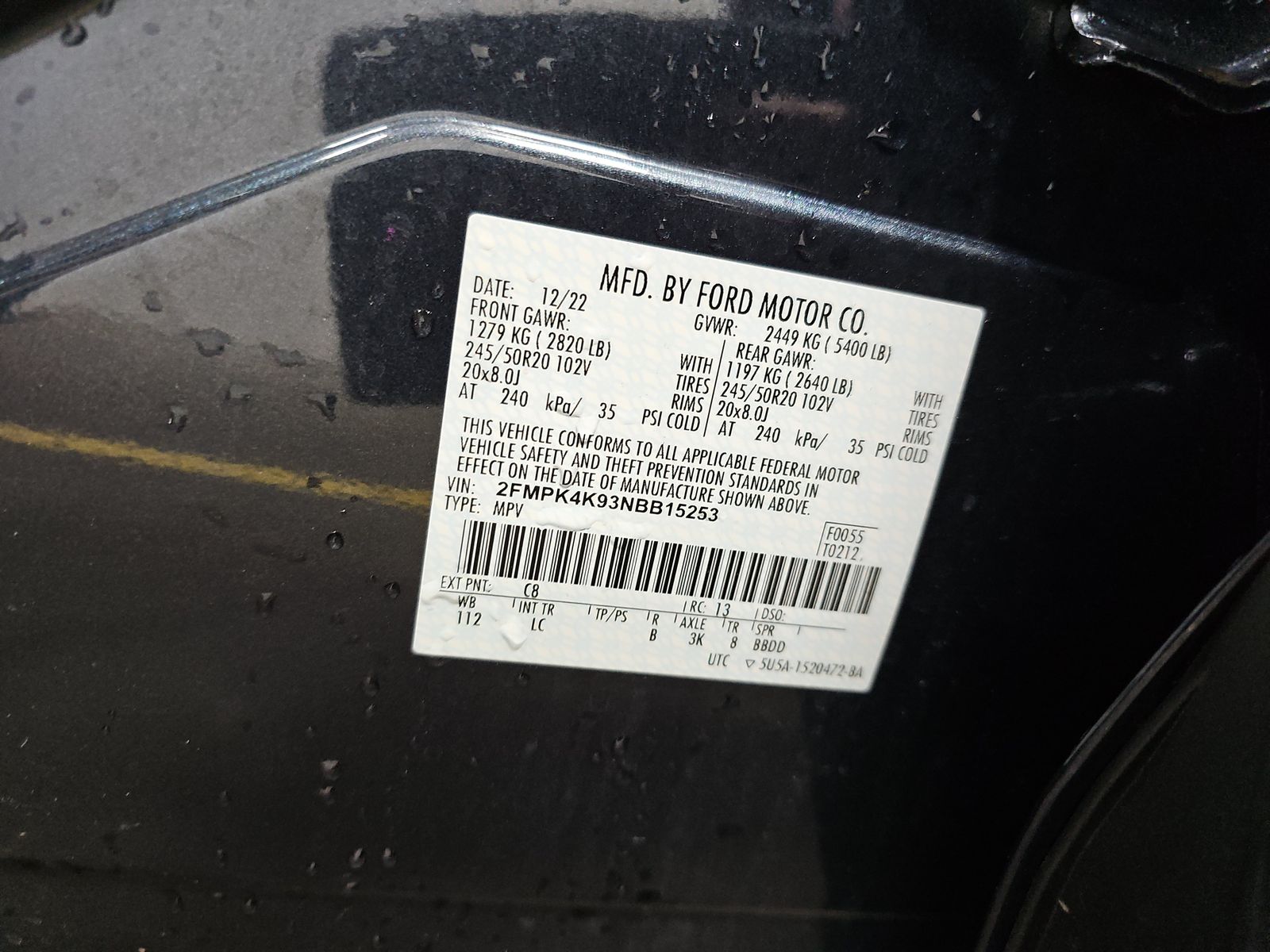 2022 Ford Edge Titanium AWD