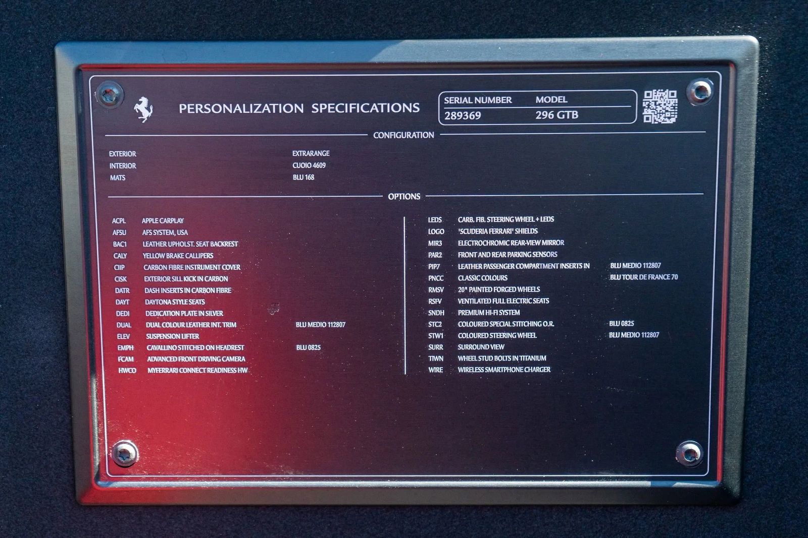 2023 Ferrari 296 GTB GTB RWD