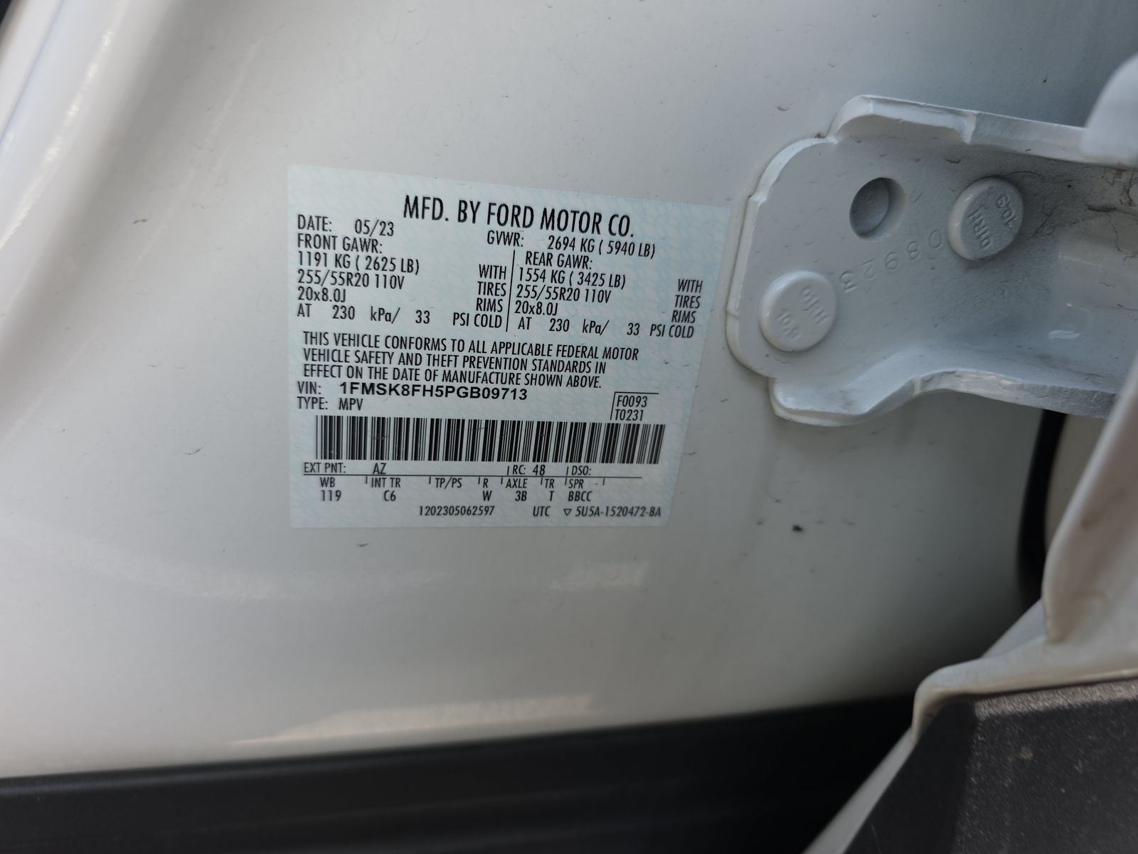 2023 Ford Explorer Limited AWD