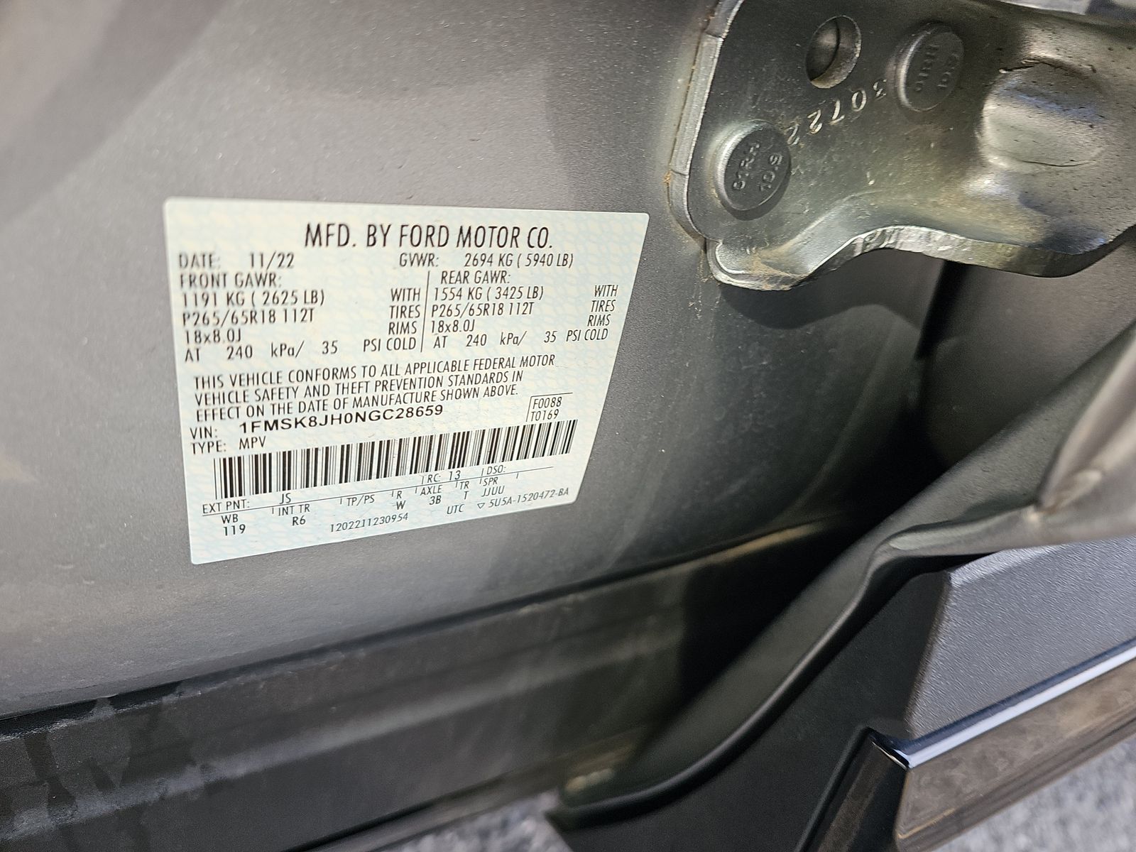 2022 Ford Explorer Timberline AWD