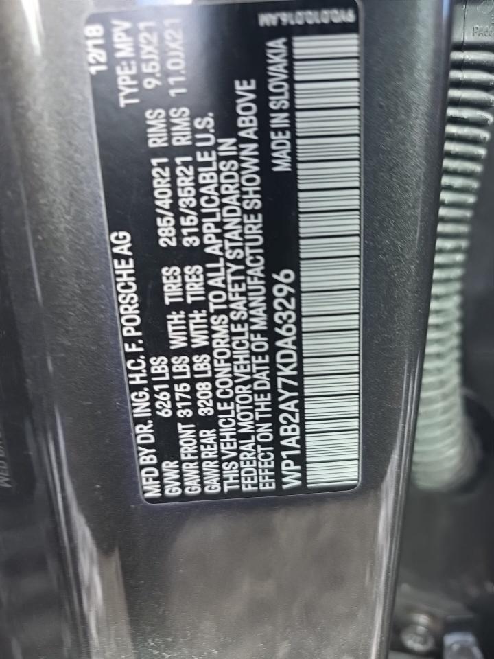 2019 Porsche Cayenne S AWD