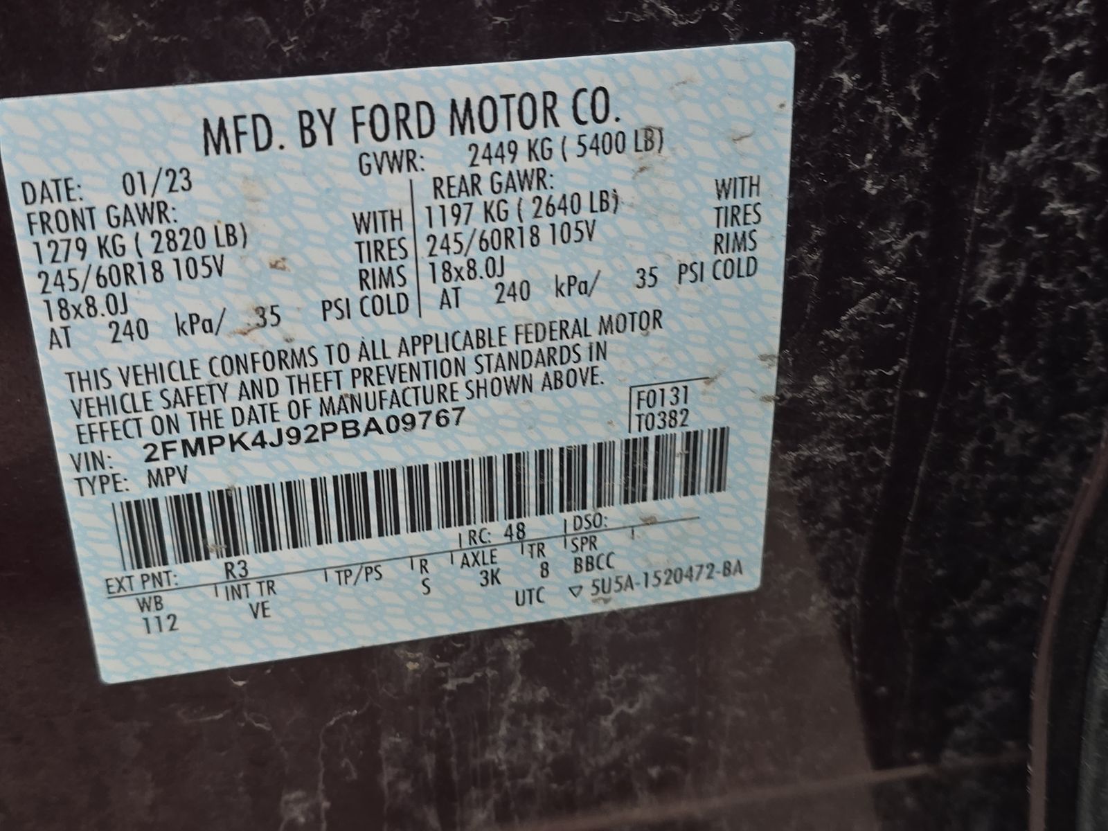 2023 Ford Edge SEL AWD