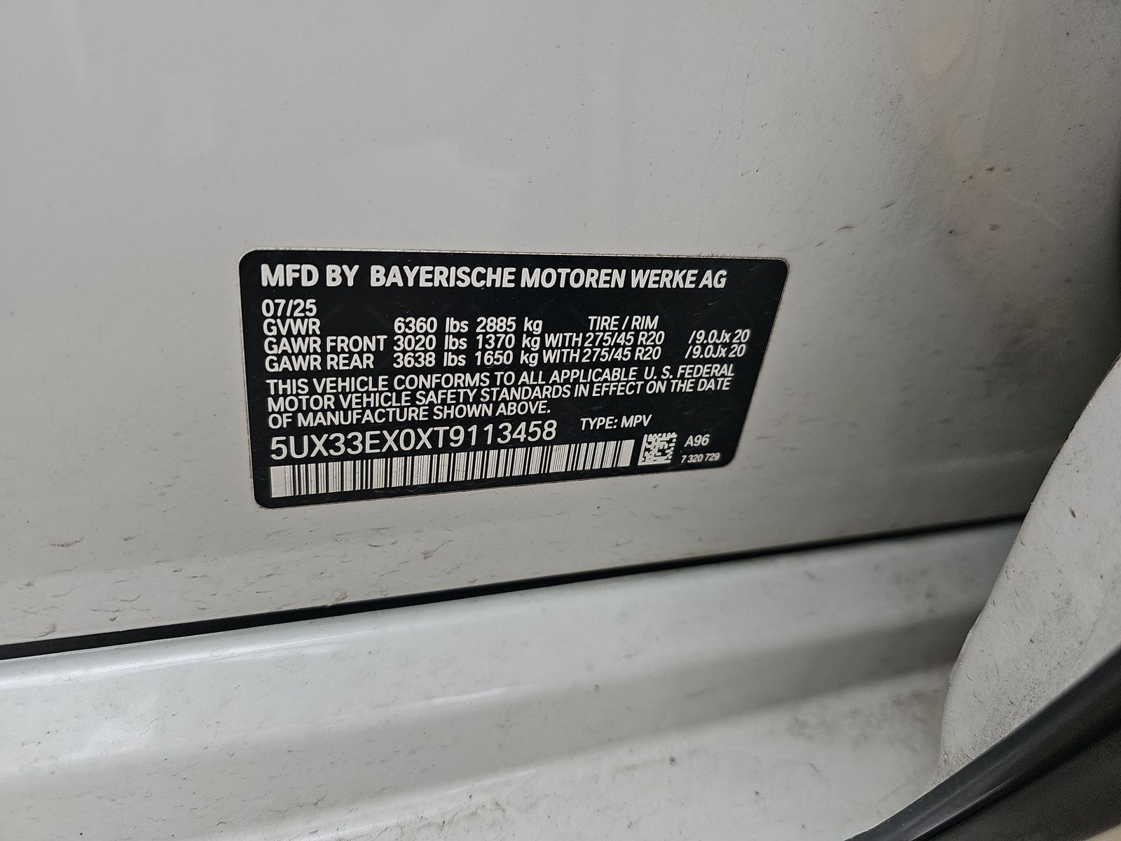 2026 BMW X6 xDrive40i AWD