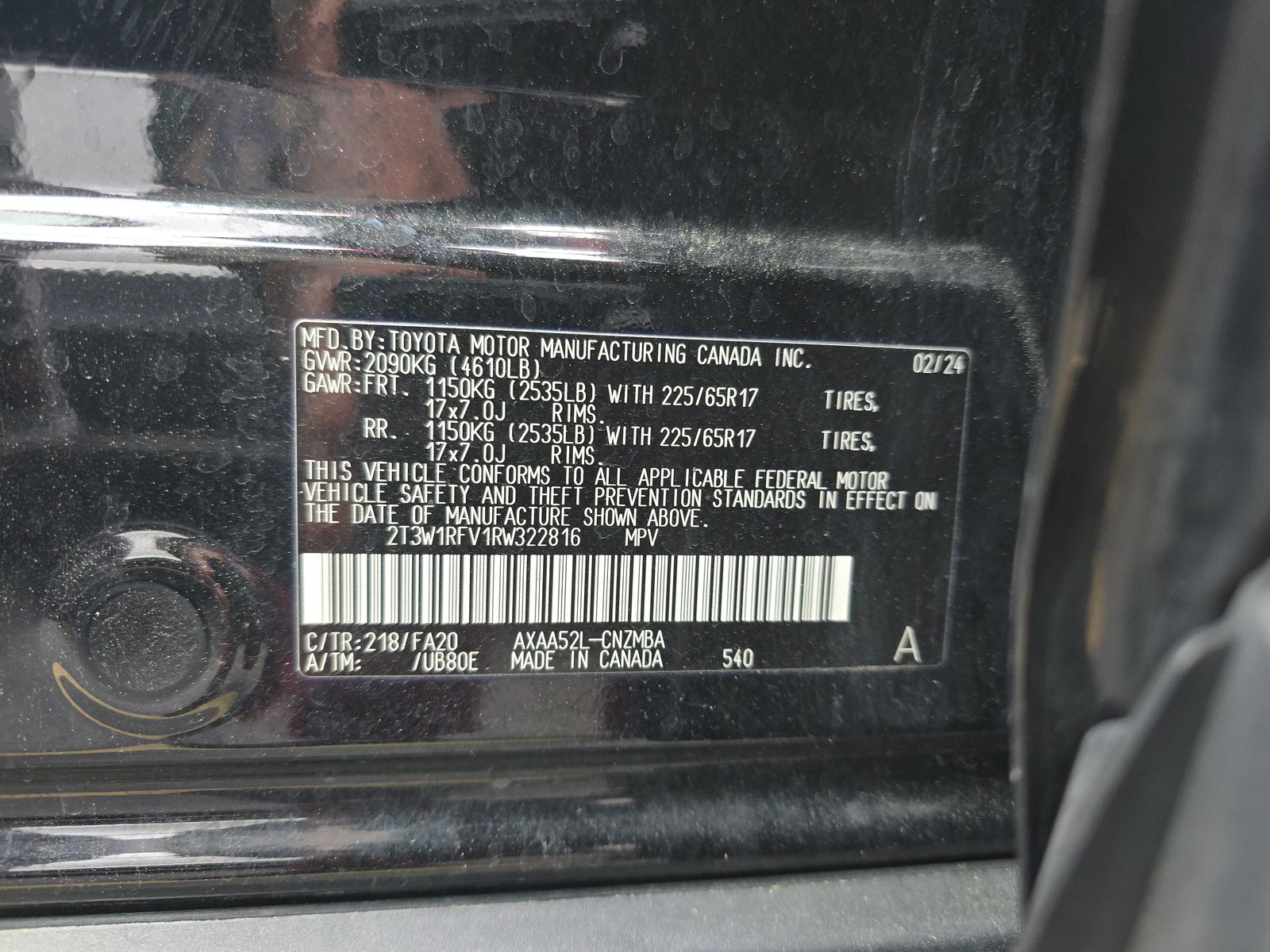 2024 Toyota RAV4 XLE FWD