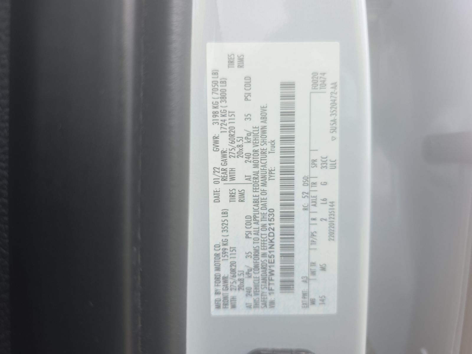 2022 Ford F-150 XLT AWD