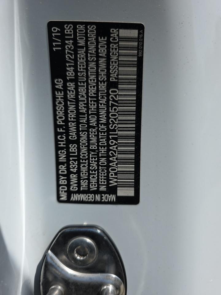 2020 Porsche 911 Carrera RWD