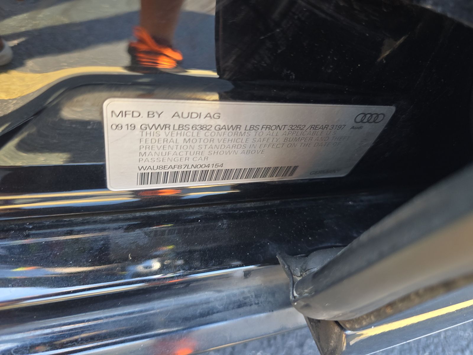 2020 Audi A8 L 4.0T AWD