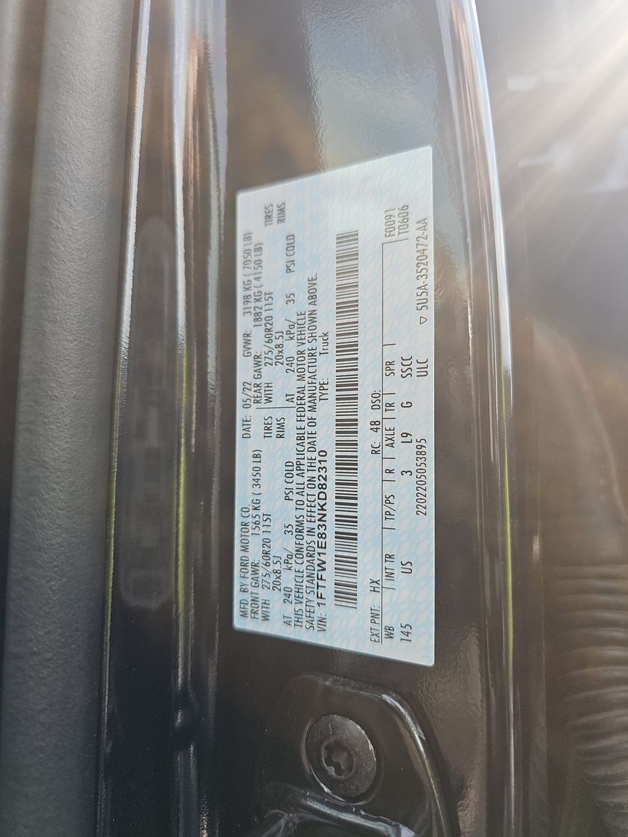 2022 Ford F-150 XLT AWD