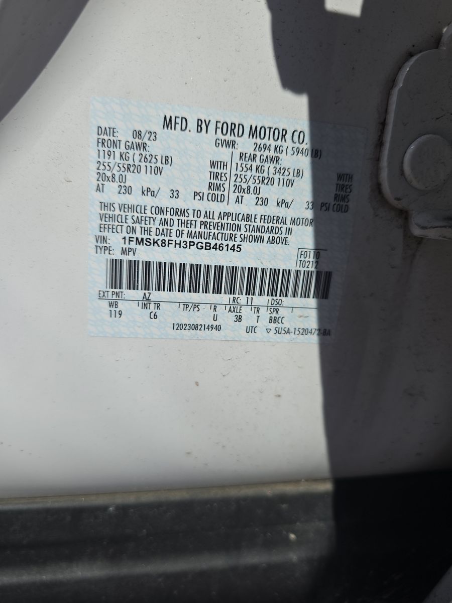 2023 Ford Explorer Limited AWD