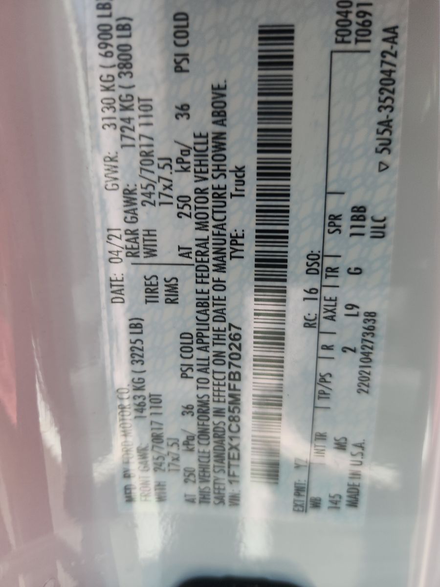 2021 Ford F-150 XLT RWD