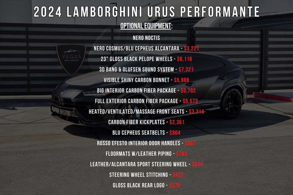 2024 Lamborghini Urus Performante AWD