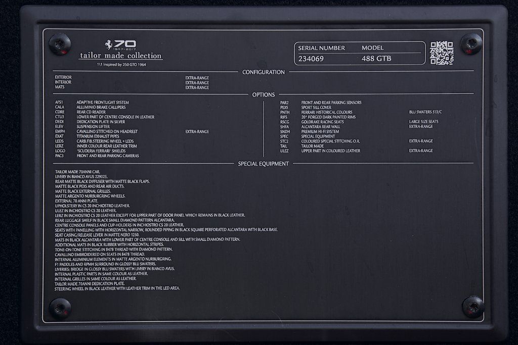 2018 Ferrari 488 GTB RWD