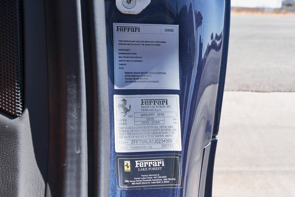 2018 Ferrari 488 GTB RWD