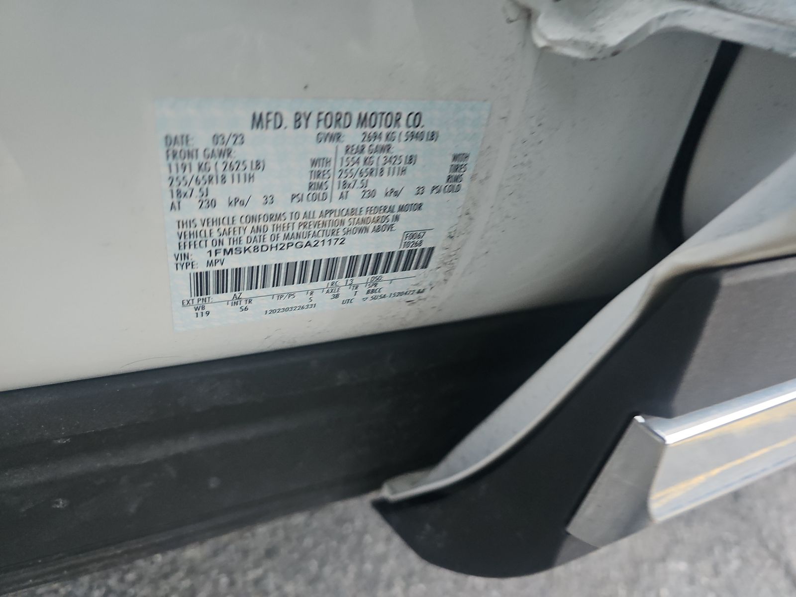 2023 Ford Explorer XLT AWD