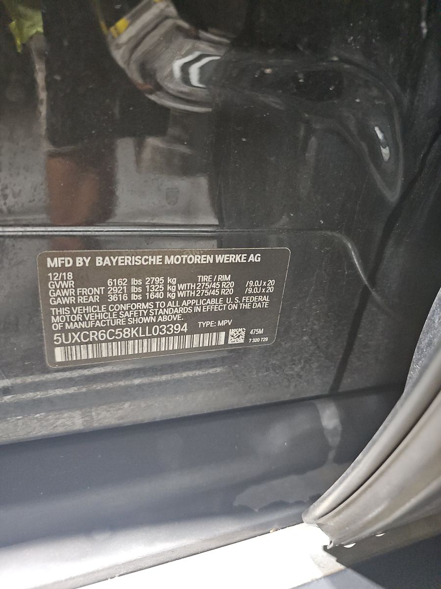 2019 BMW X5 xDrive40i AWD