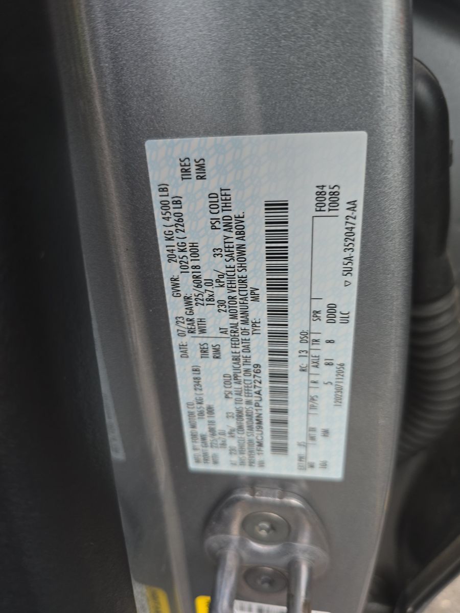 2023 Ford Escape ST-Line AWD