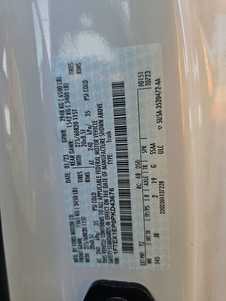 2023 Ford F-150 XL AWD