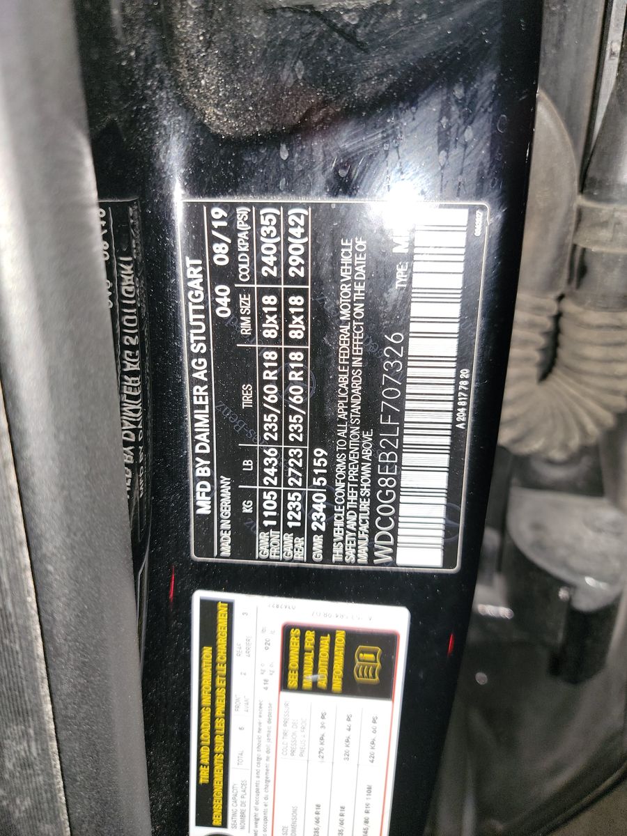 2020 Mercedes-Benz GLC GLC 300 AWD