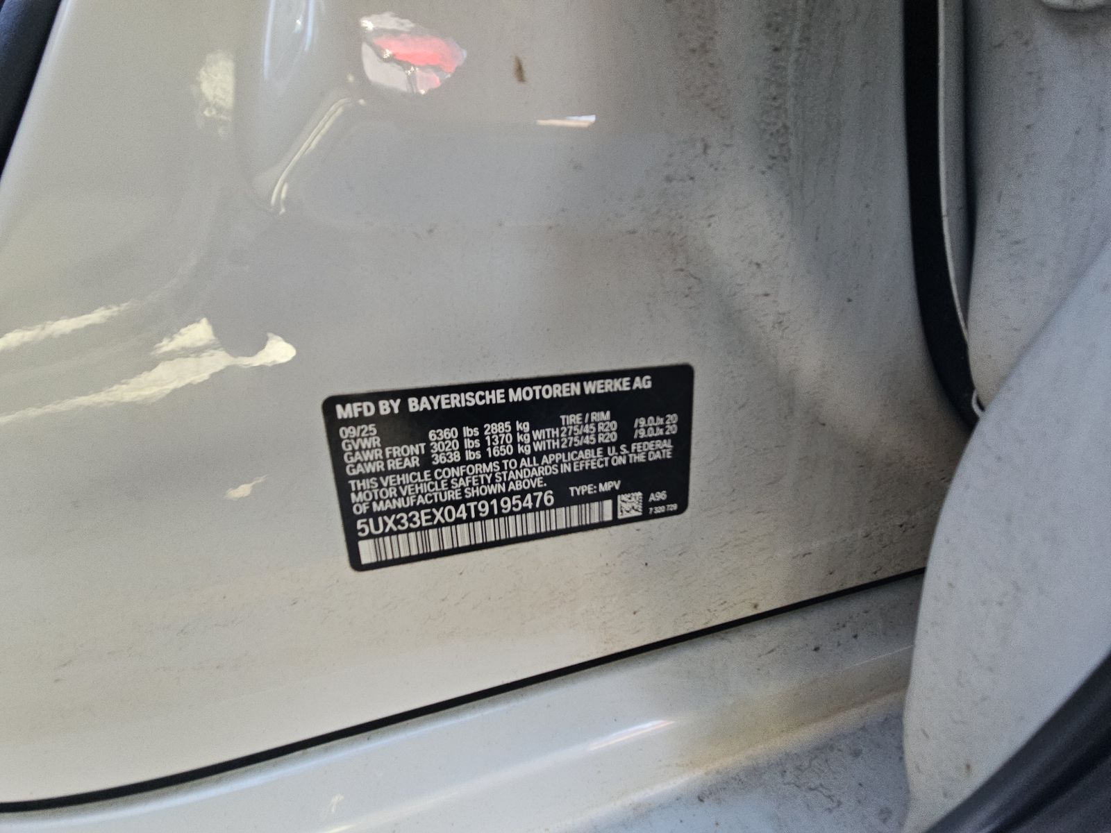 2026 BMW X6 xDrive40i AWD