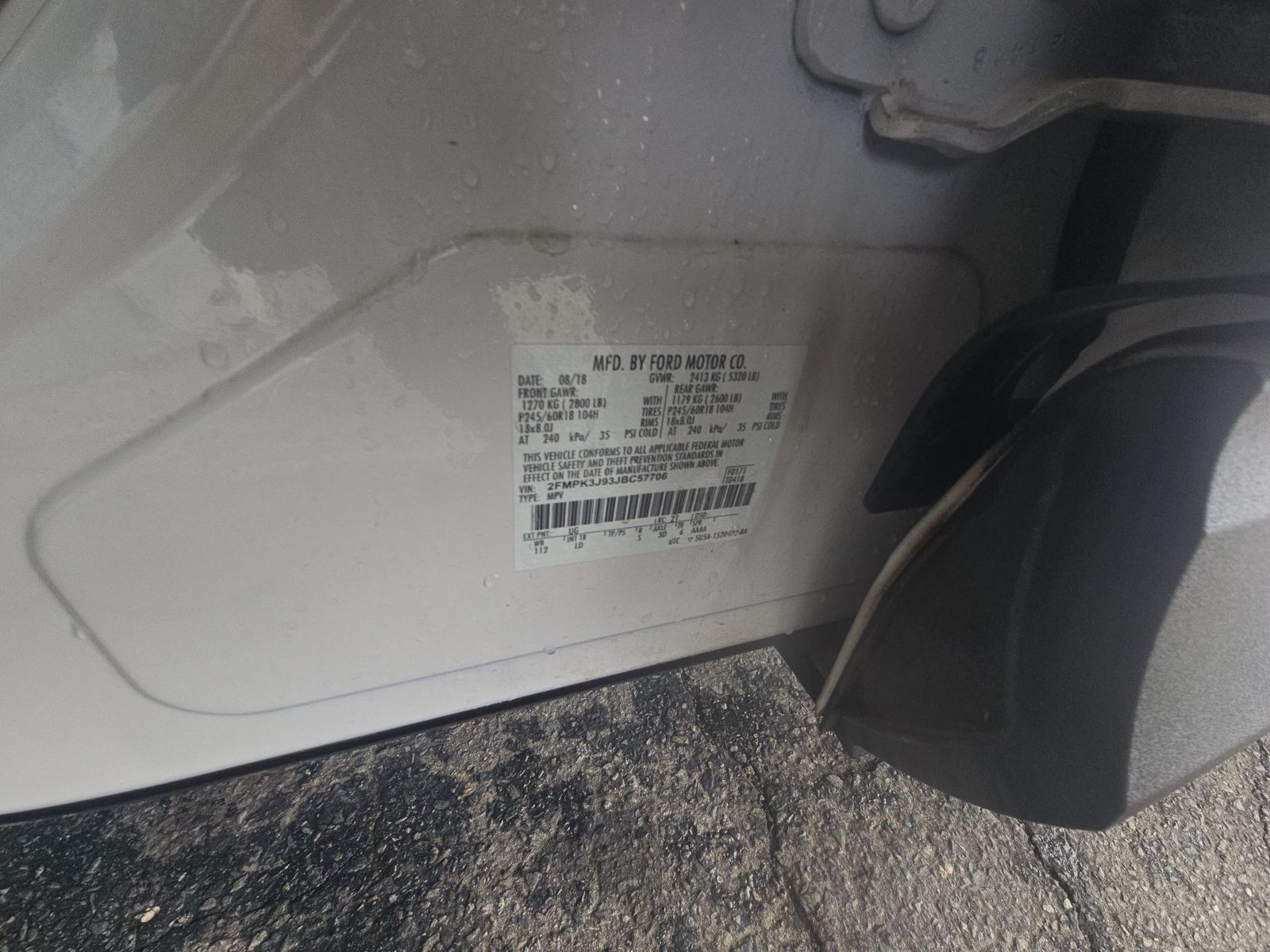 2018 Ford Edge SEL FWD