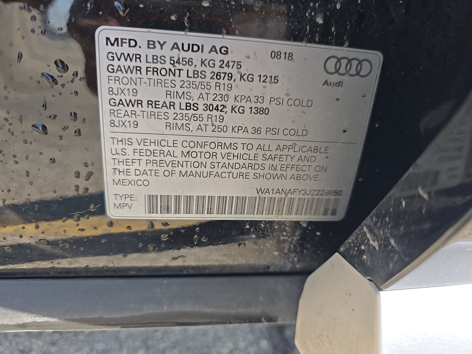 2018 Audi Q5 Premium AWD
