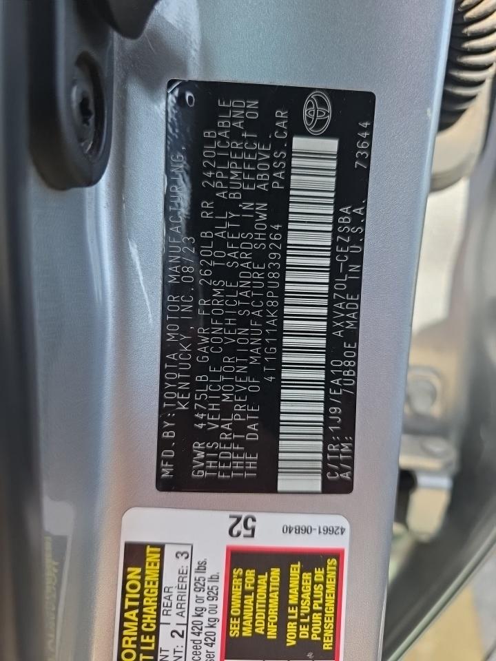 2023 Toyota Camry SE FWD