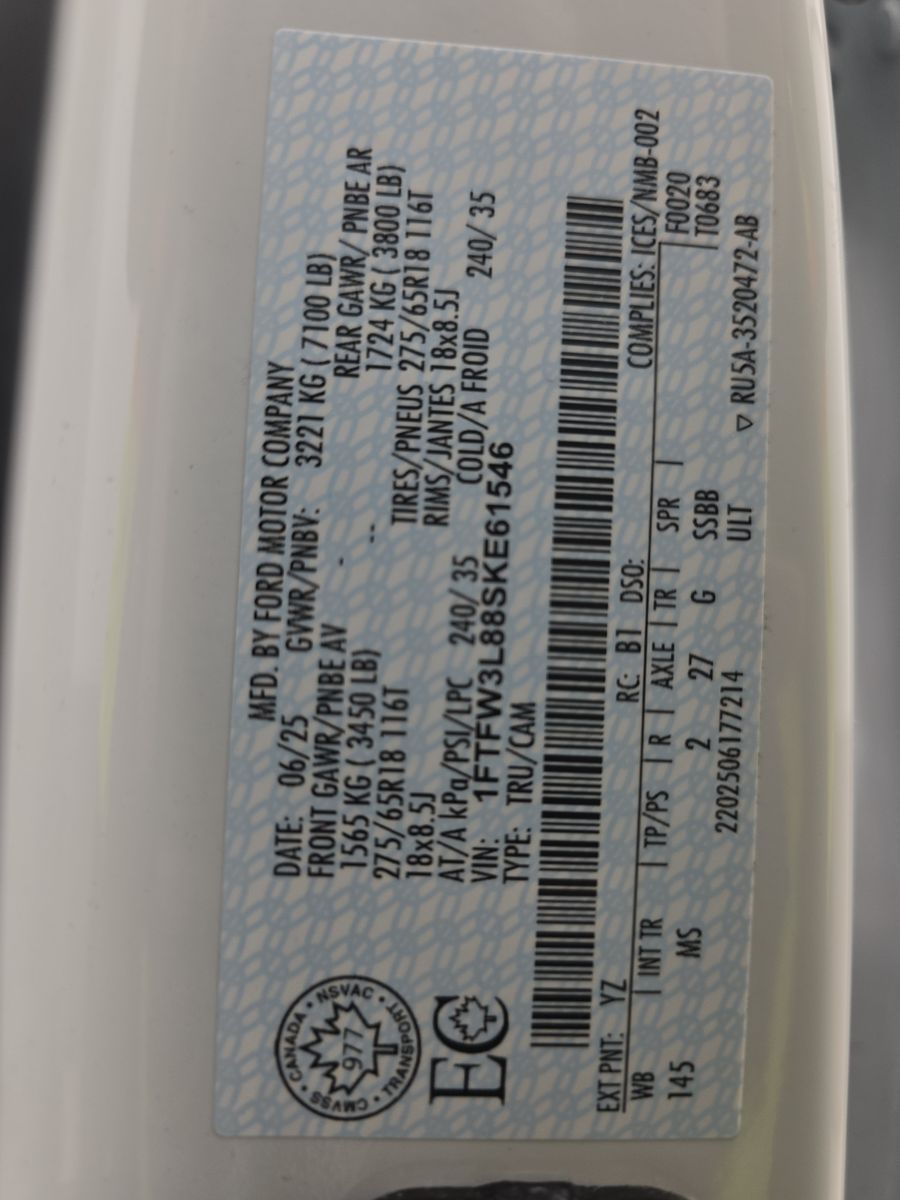 2025 Ford F-150 XLT AWD