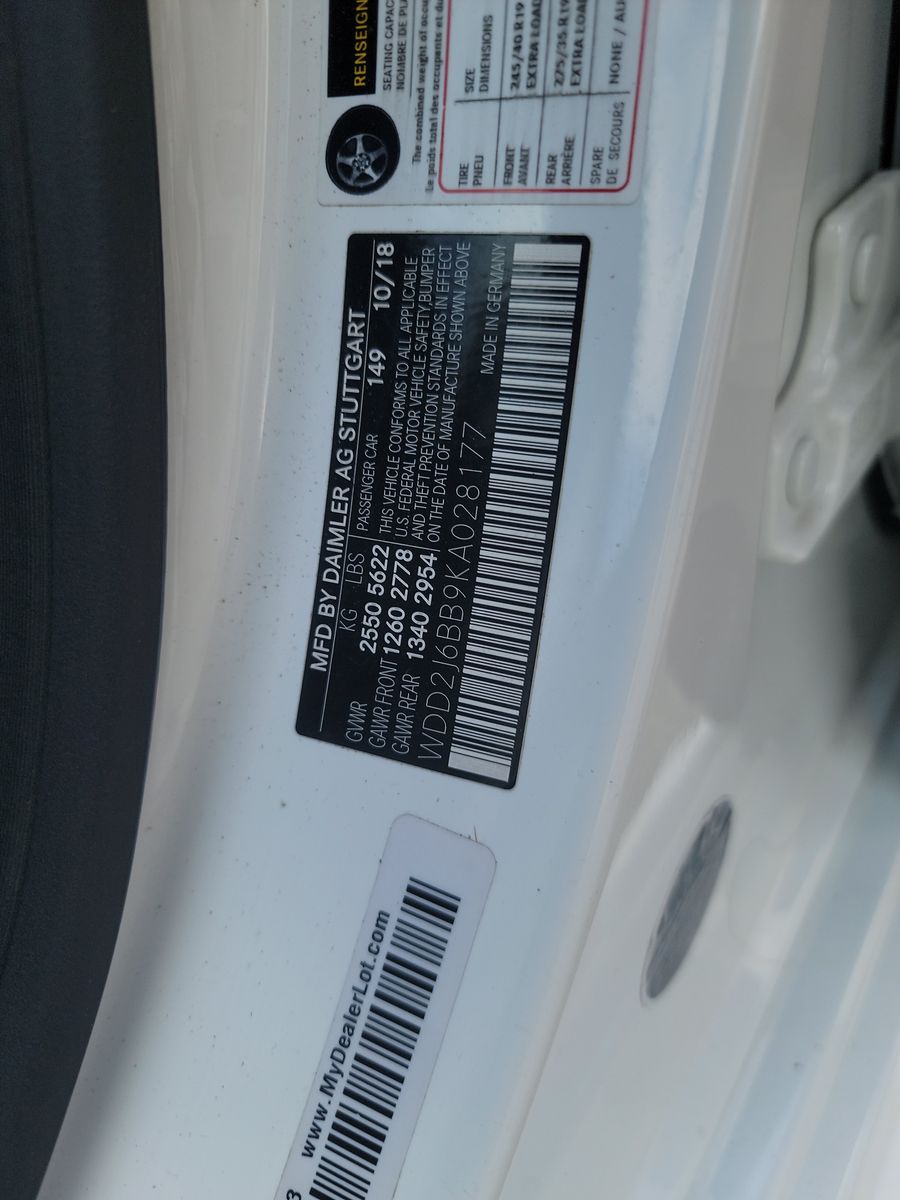 2019 Mercedes-Benz CLS AMG CLS 53 S AWD