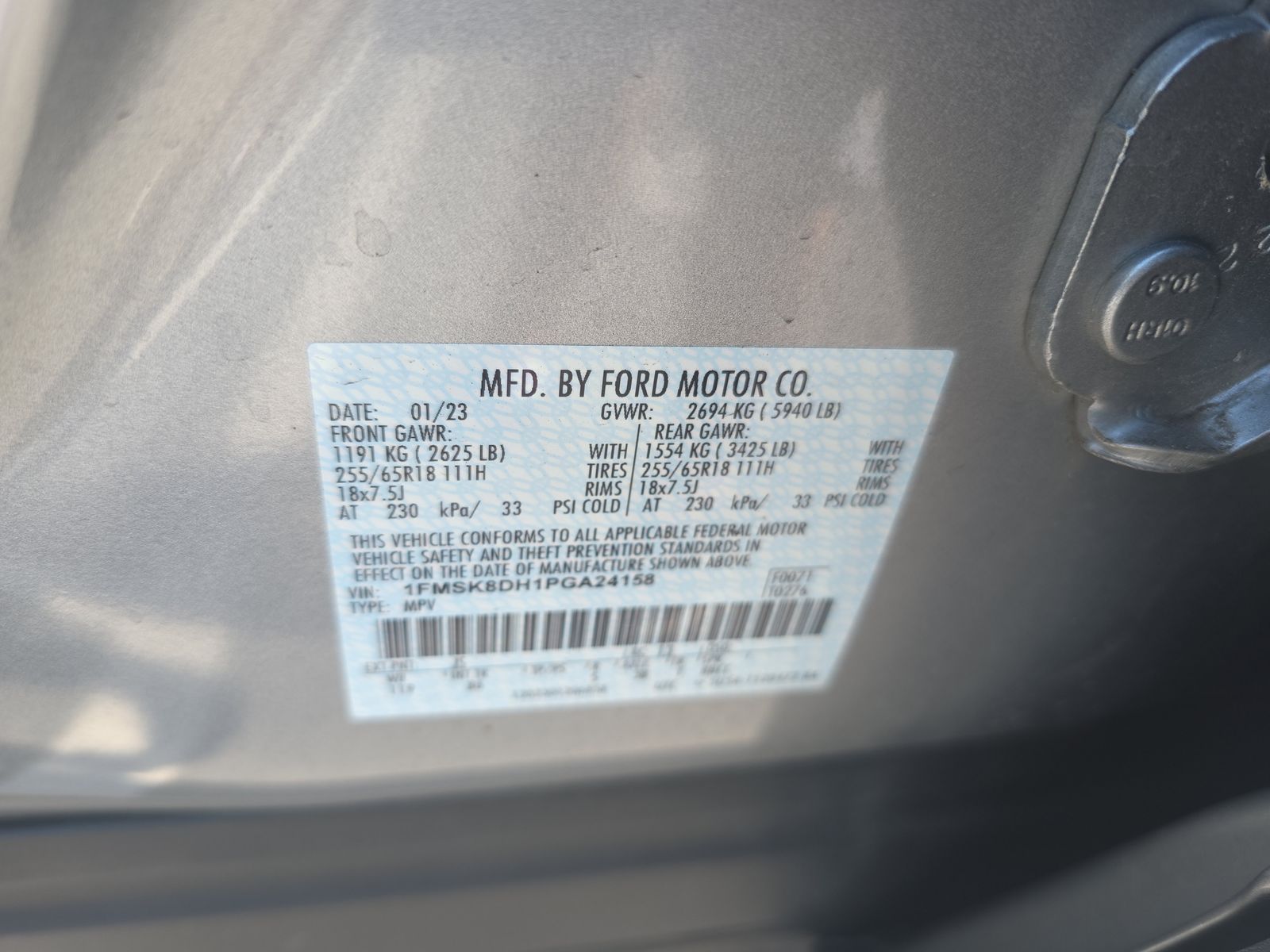 2023 Ford Explorer XLT AWD