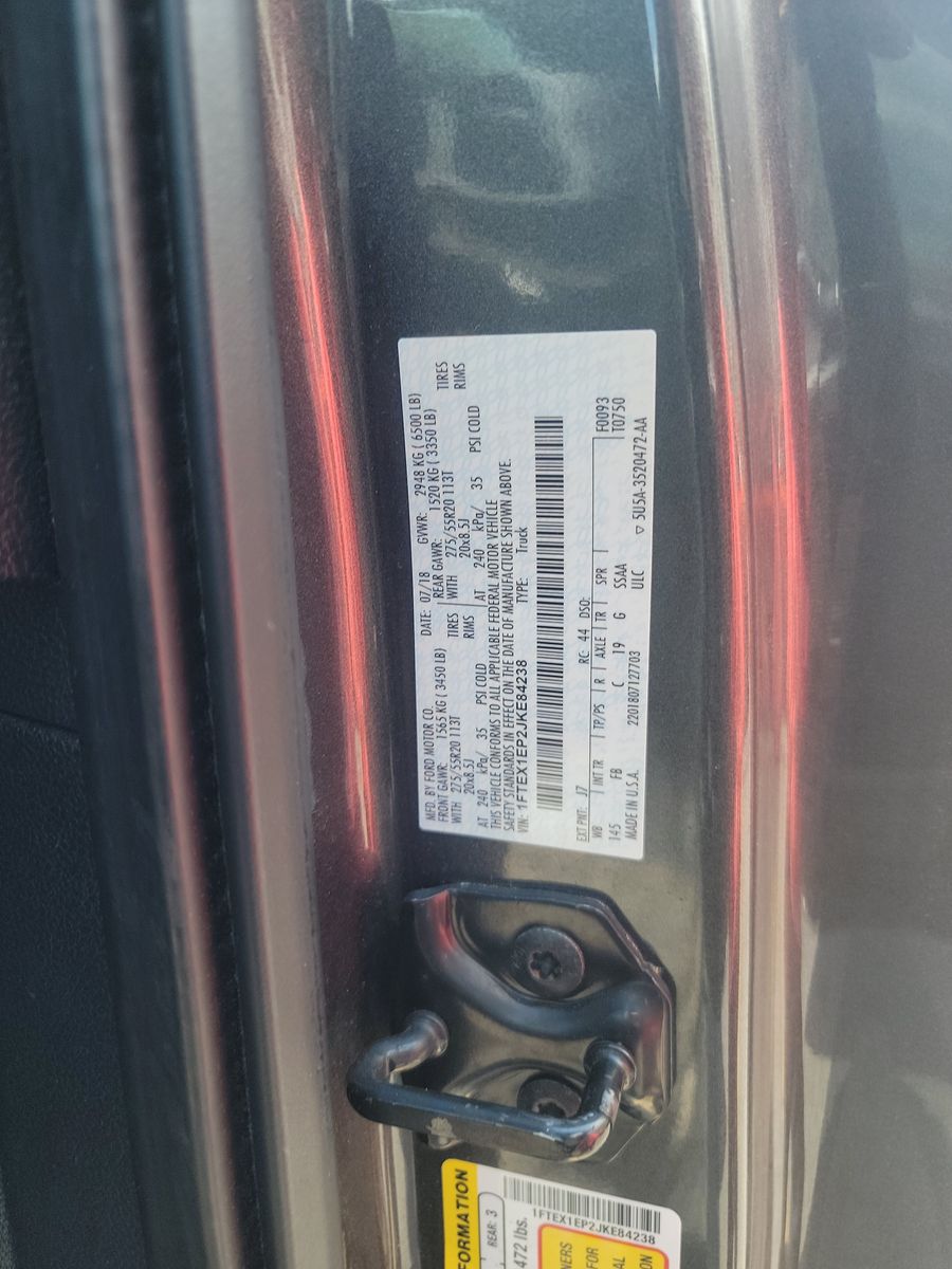 2018 Ford F-150 XLT AWD