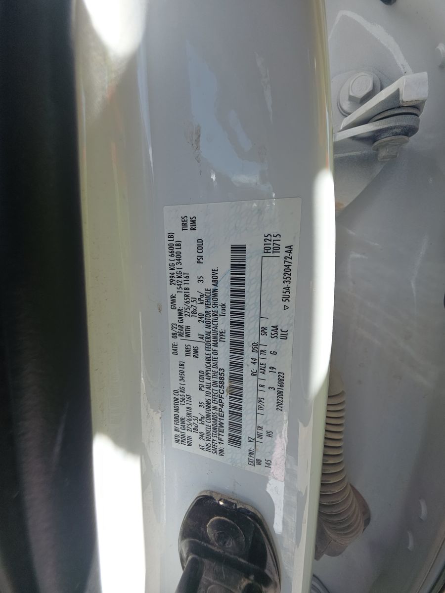 2023 Ford F-150 Lariat AWD