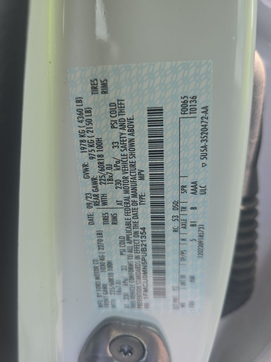 2023 Ford Escape ST-Line FWD