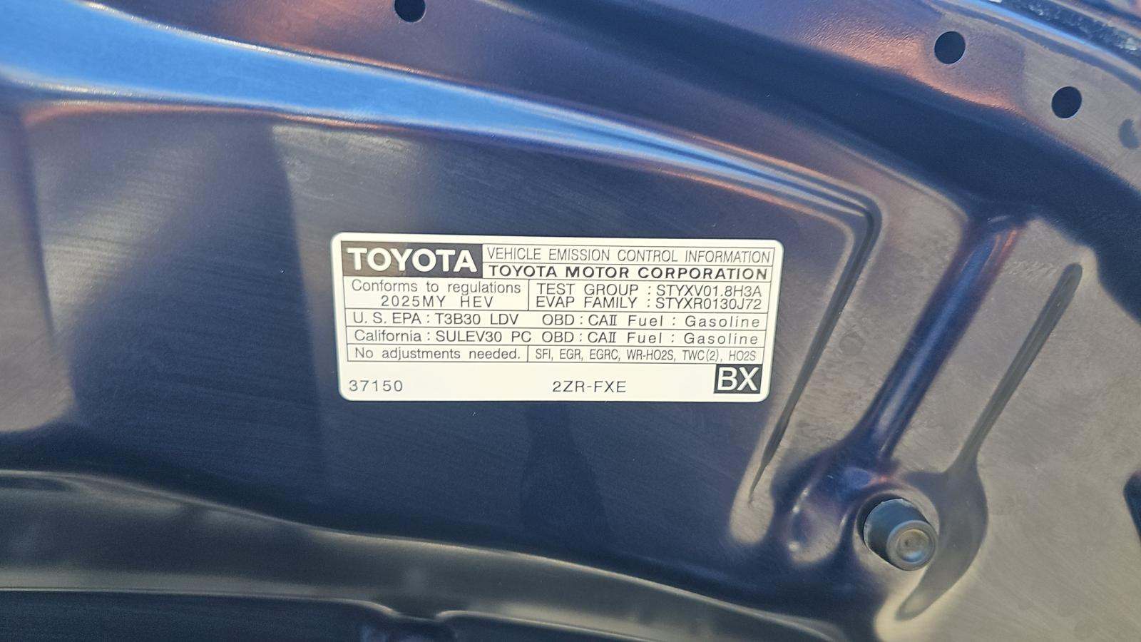 2025 Toyota Corolla Hybrid SE FWD
