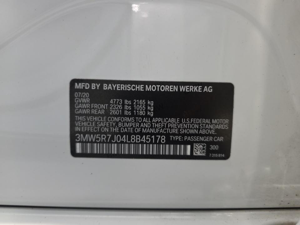 2020 BMW 3 Series 330i xDrive AWD