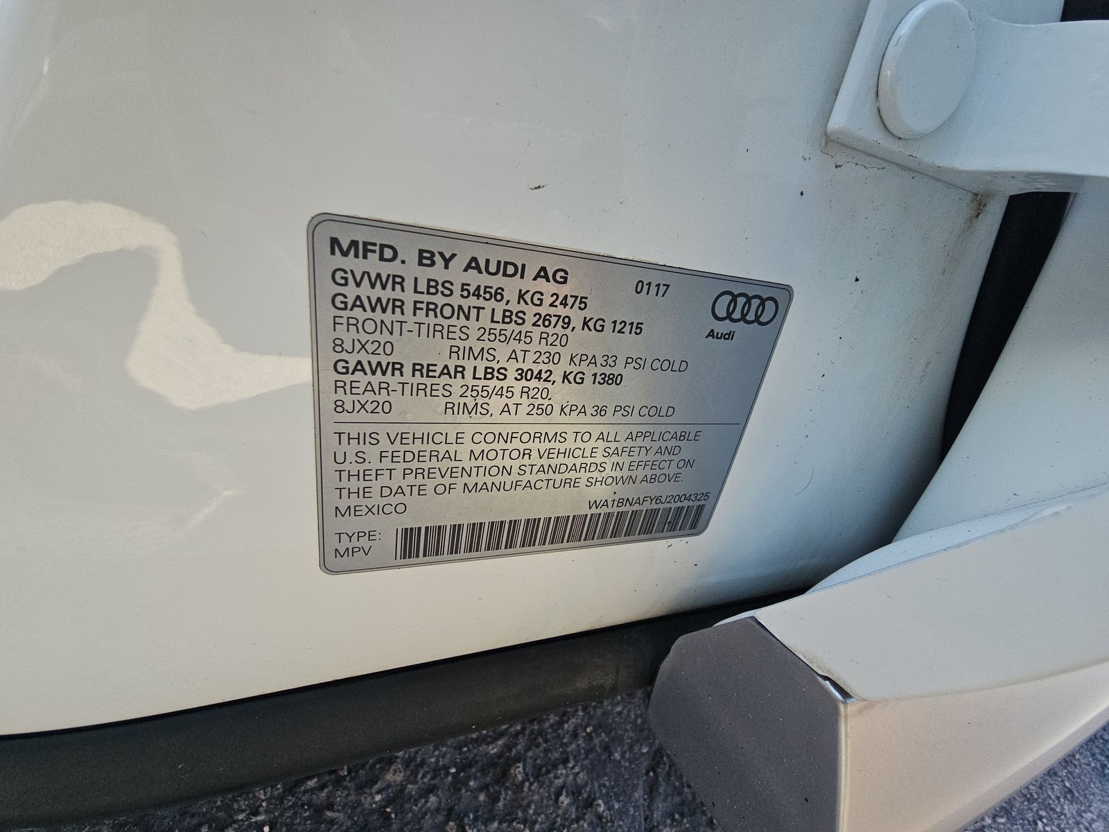 2018 Audi Q5 Premium Plus AWD
