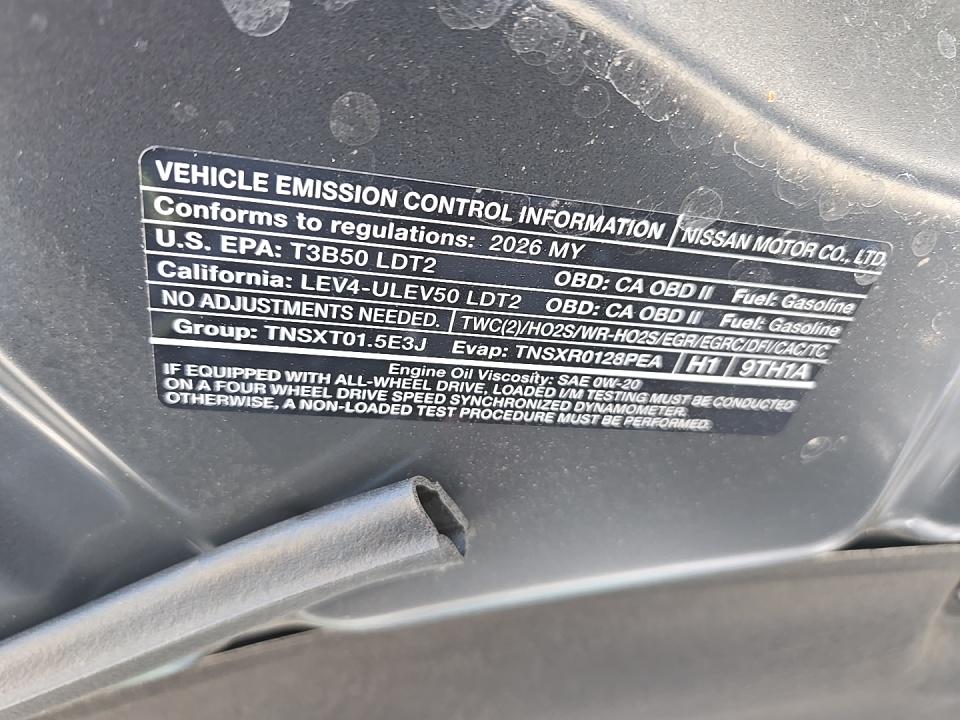 2026 Nissan Rogue SV FWD