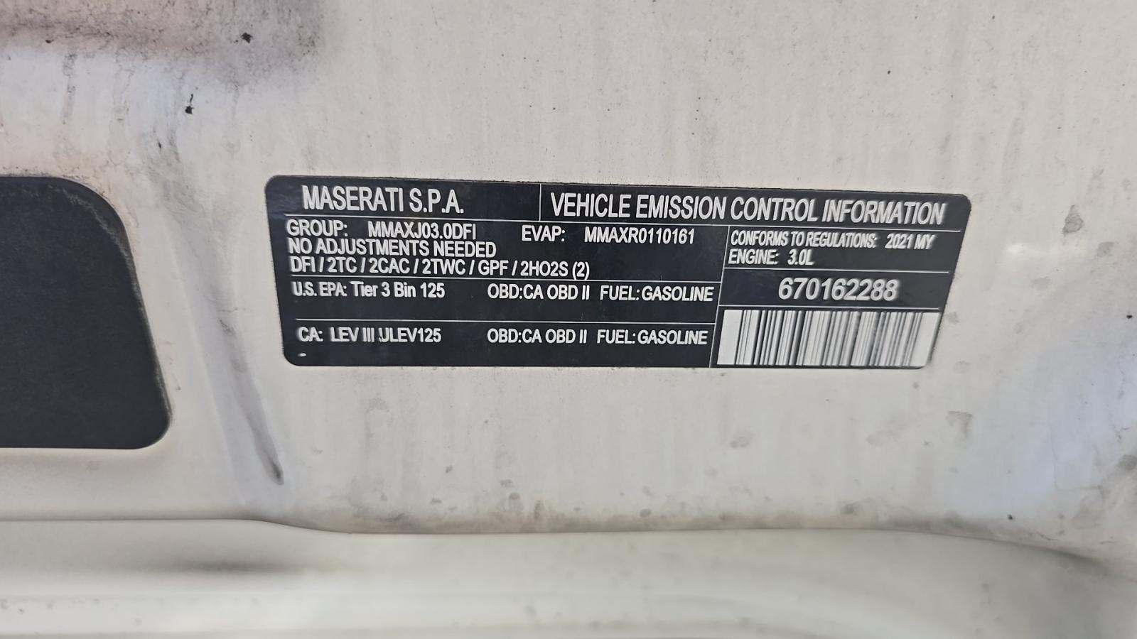 2021 Maserati Levante Base AWD