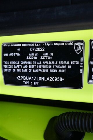 2022 Lamborghini Urus Base AWD