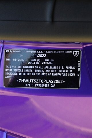 2023 Lamborghini Huracan EVO RWD