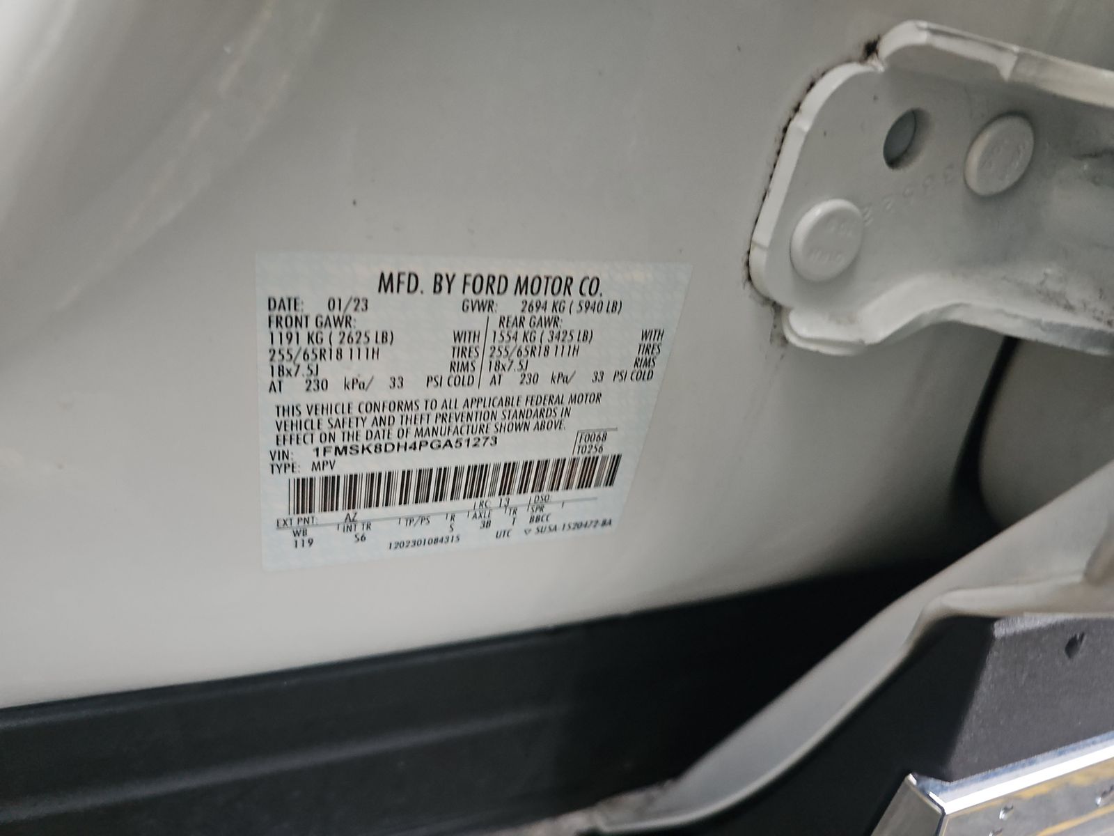 2023 Ford Explorer XLT AWD