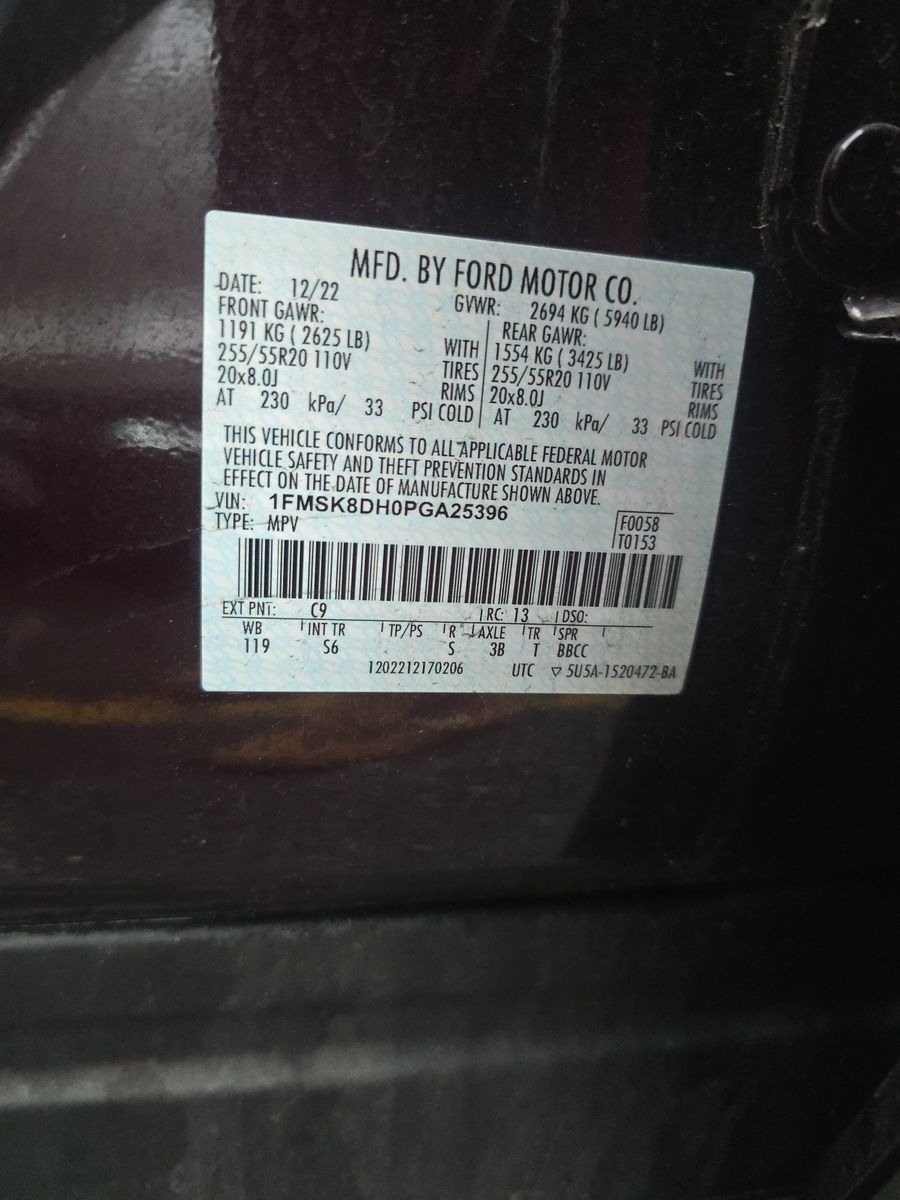 2023 Ford Explorer XLT AWD