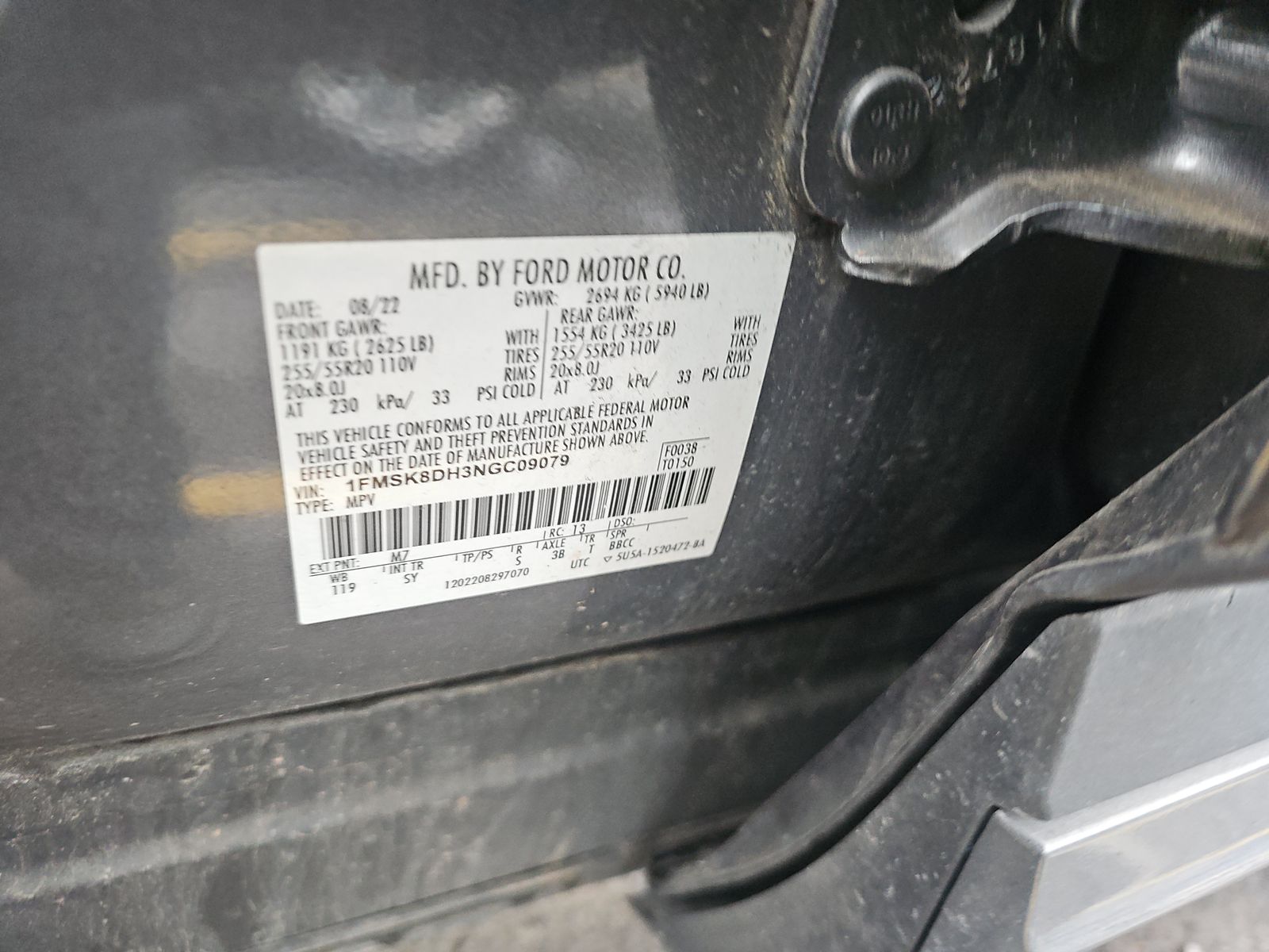 2022 Ford Explorer XLT AWD