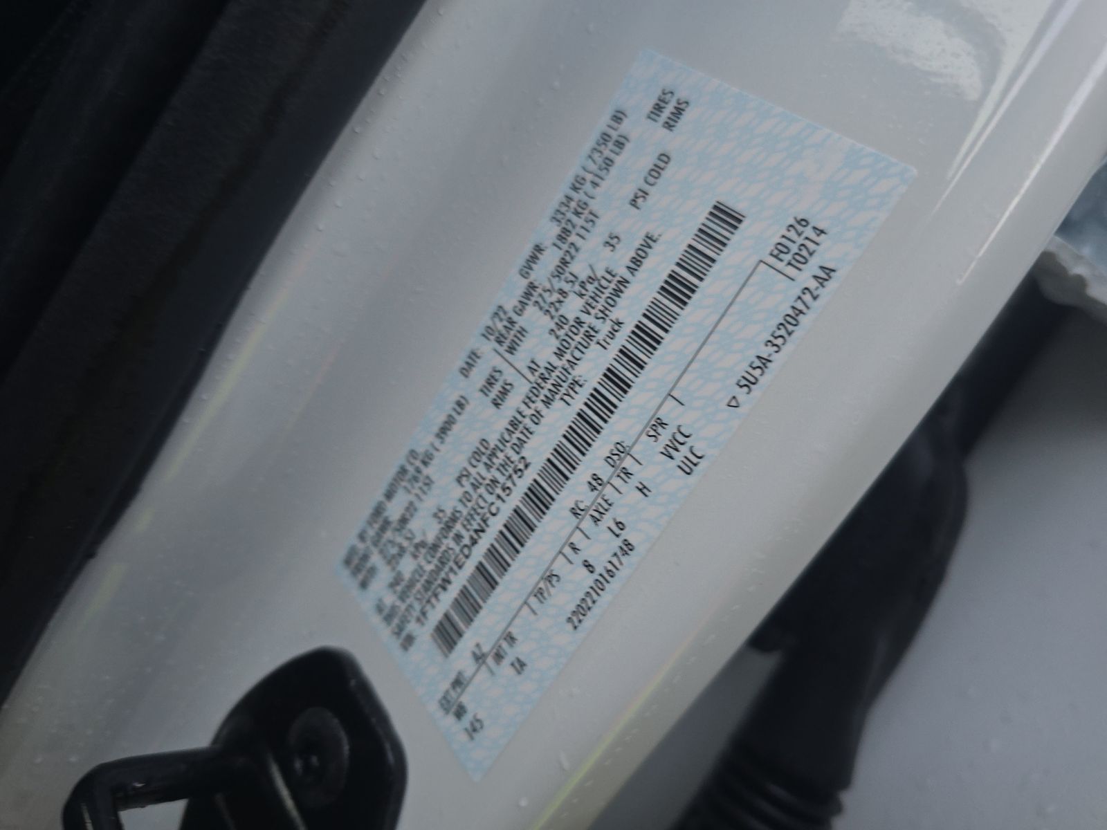 2022 Ford F-150 Hybrid Limited AWD