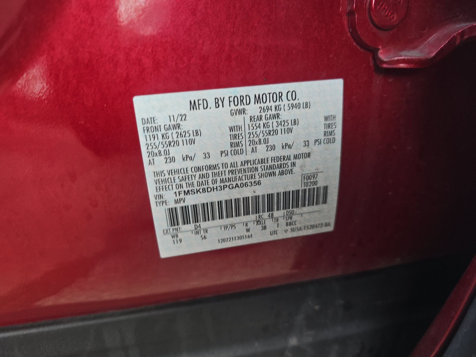 2023 Ford Explorer XLT AWD