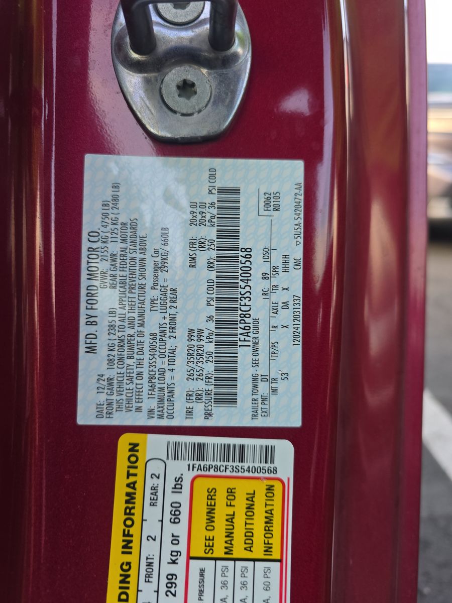 2025 Ford Mustang GT Premium RWD