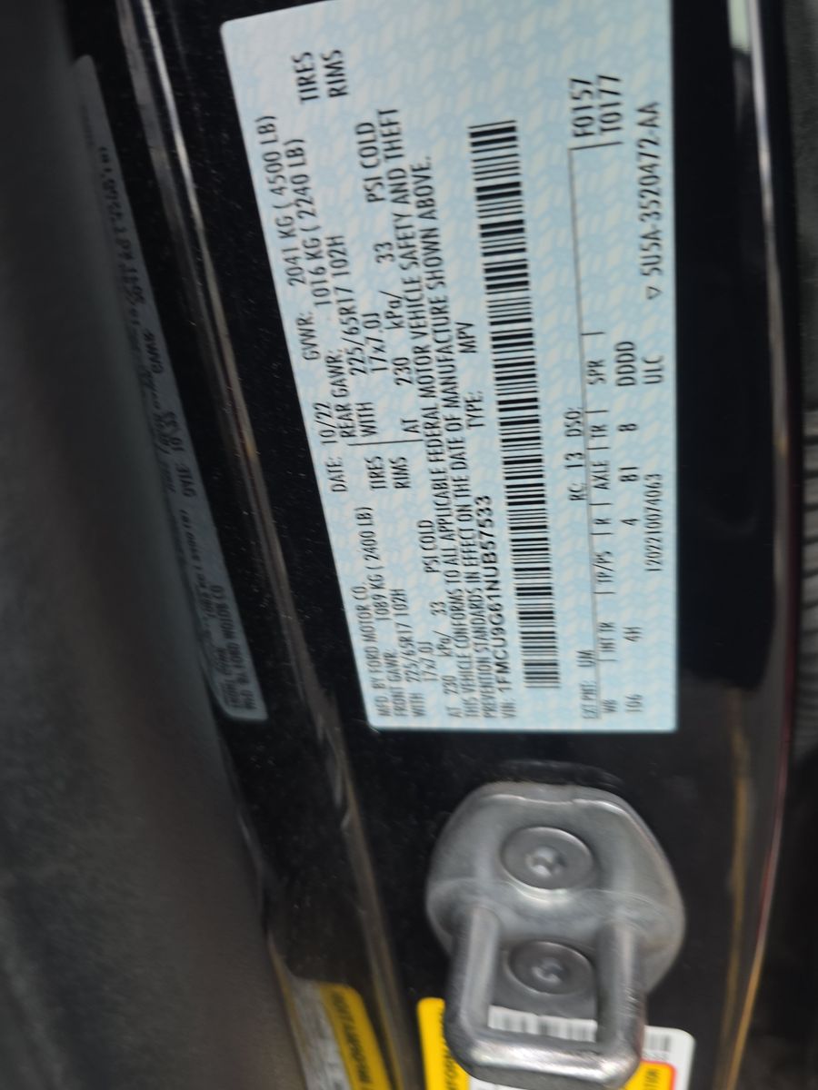 2022 Ford Escape SE AWD