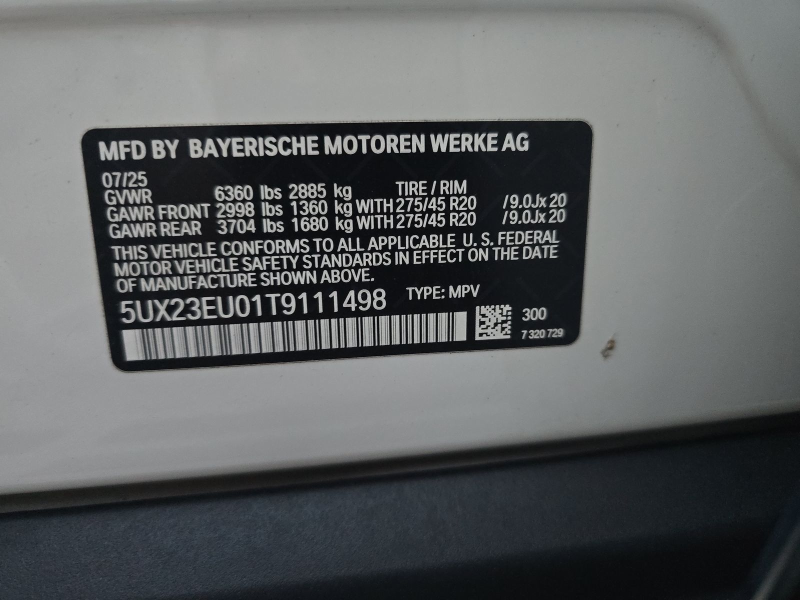 2026 BMW X5 xDrive40i AWD