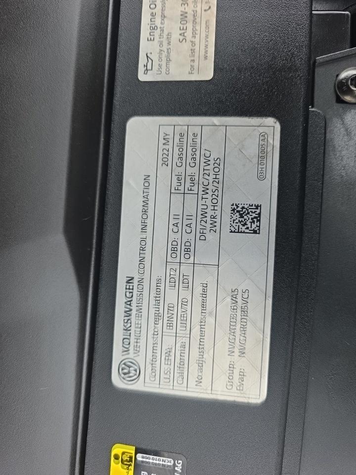 2022 Volkswagen Atlas 3.6L SE AWD