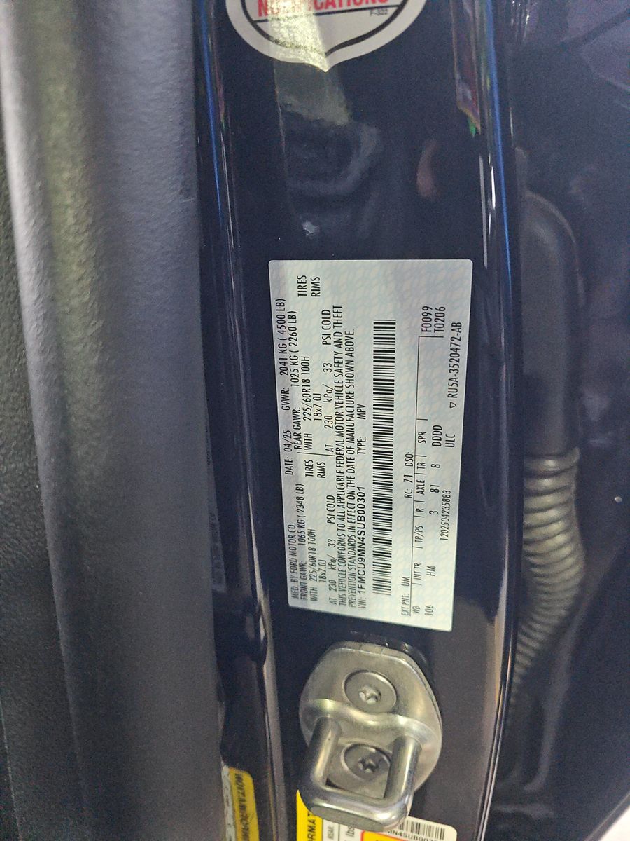 2025 Ford Escape ST-Line AWD